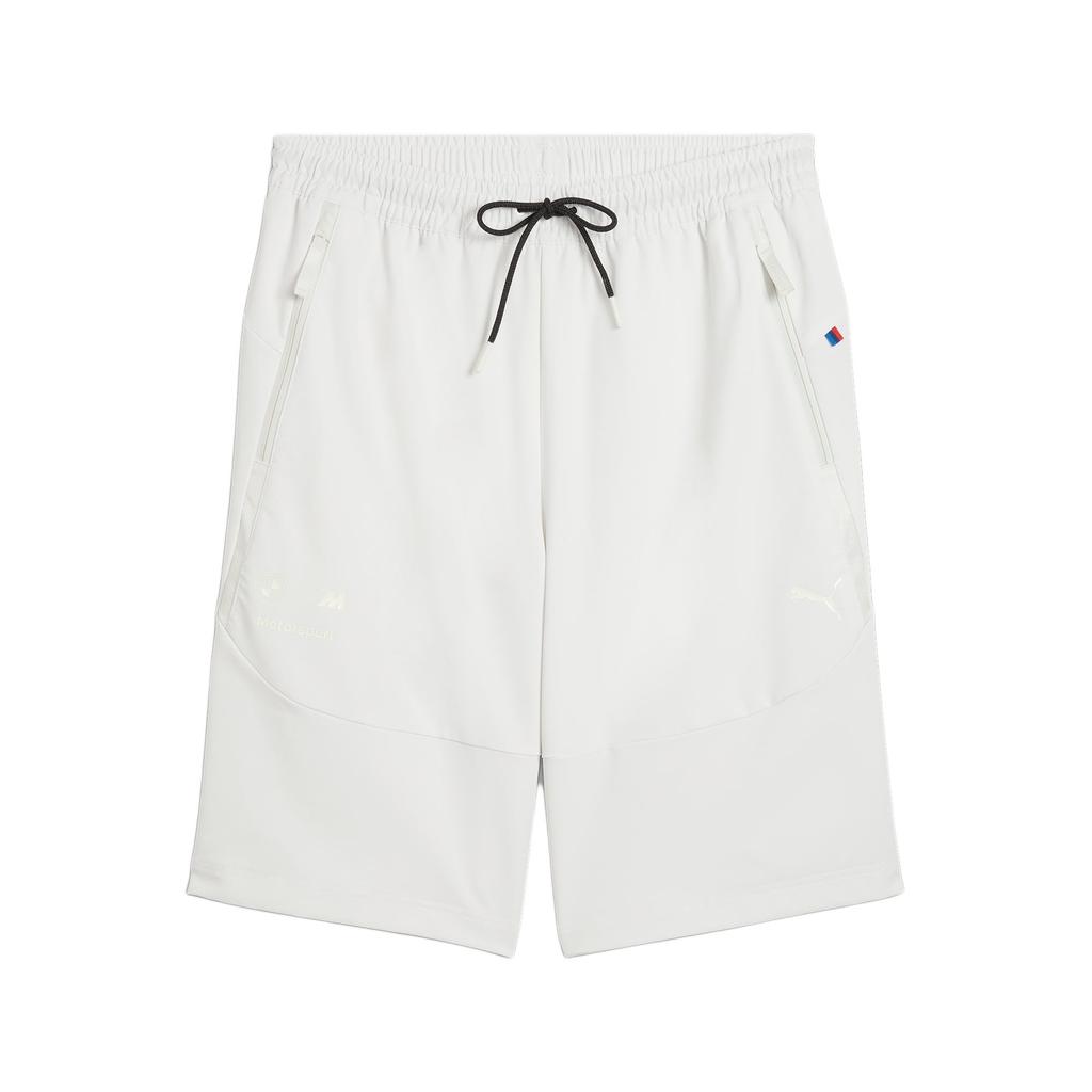 Puma Bmw M Motorsport Tech Life Pack Moisture Wicking Solid Color Casual Shorts Men Shorts Vapor-Gray 627539-07