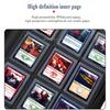 Папка Toploader вмещает 252+ Top Loader 9 карманов Top Loader Папки для жестких держателей карт 3" X 4" для MTG TCG Спортивных карт