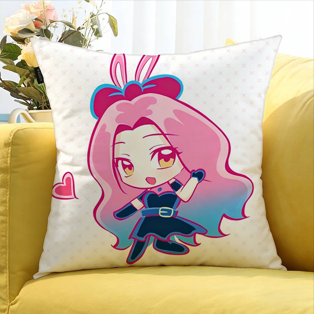 Anime A-Lien Stage Mizi Round Various Sizes Square Pillow Case For Car Home Bedchamber Decor
