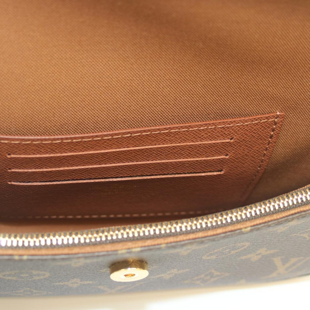 Louis Vuitton M81911 Monogram Wallet Chain Ivy Shoulder Bag Monogram canvasUsed