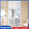 Summer Door Net Simple Magnetic Soft Curtain Anti-mosquito Anti-insect Anti-flying Insects Door Curtain Mesh Netting