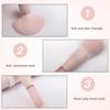 10Ppcs Pink Soft Fluffy Makeup Brushes Set Cosmetics Foundation Blush Powder Brush Eyeshadow Brush Makeup Tool