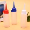 60Ml Plastic Clear Squeeze Bottle With Tip Cap For Crafts Art Glue Refillable
