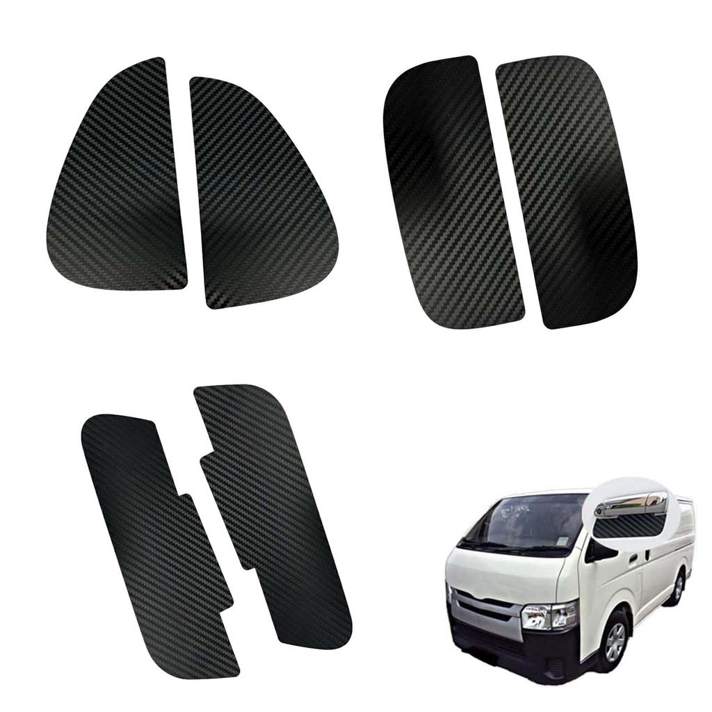 GRQ Магнитный Защититель Ручки Двери для Toyota Hiace 200 Совместим с Hiace 200 Обычный без Easy Включает Японский Включает магнитную ручку-кнопку для двери