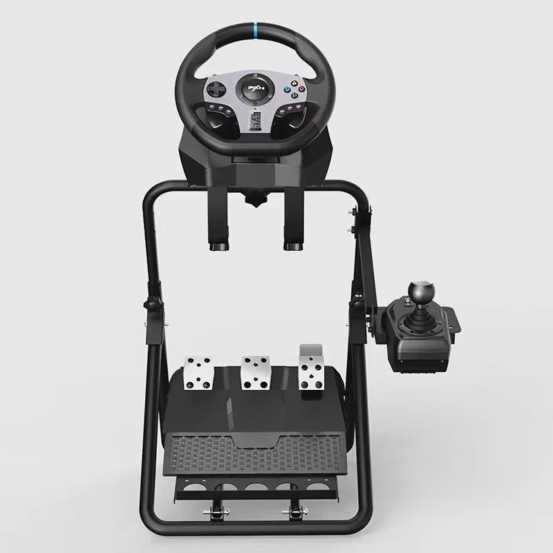Laishida A9 Gaming Steering Wheel Stand for G27 G29 GT500 T300RS - Foldable Pedal Stand.