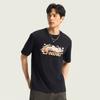 Li-Ning Мужская футболка с круглым вырезом, быстросохнущая, охлаждающая, антибактериальная, топ ATSW297-1