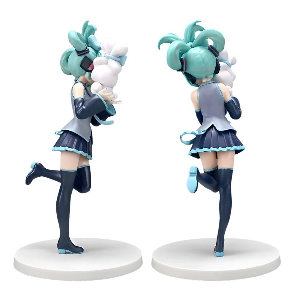 20 см аниме Hatsune Miku X Cinnamoroll фигурка аниме периферийные коллекционные модели декоративные украшения дети кавайный подарок