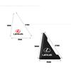 For Lexus CT200h NX300h RX300 RX330 EX300h F Sport IS RX NX ES LS GS 2/4Pcs Silicone Car Door Corner Cover Anti-scratch Stickers