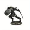 1PC Dwarf Legion Meteor Hammer Soldiers Models Toy Figurines Miniatures Metal Copper Mens Gifts Desktop Decorations