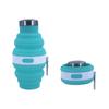 Silicone Collapsible Water Bottles Retractable Folding Drink Cups Reusable Hiking Cups  for Outdoor