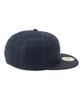 New Era Кепка 59FIFTY MLB POWERED BY GORO, коллаборация, NY Черный, размер 7 5950 GORO NEYYAN BLKW NVY Часы, 3/4,