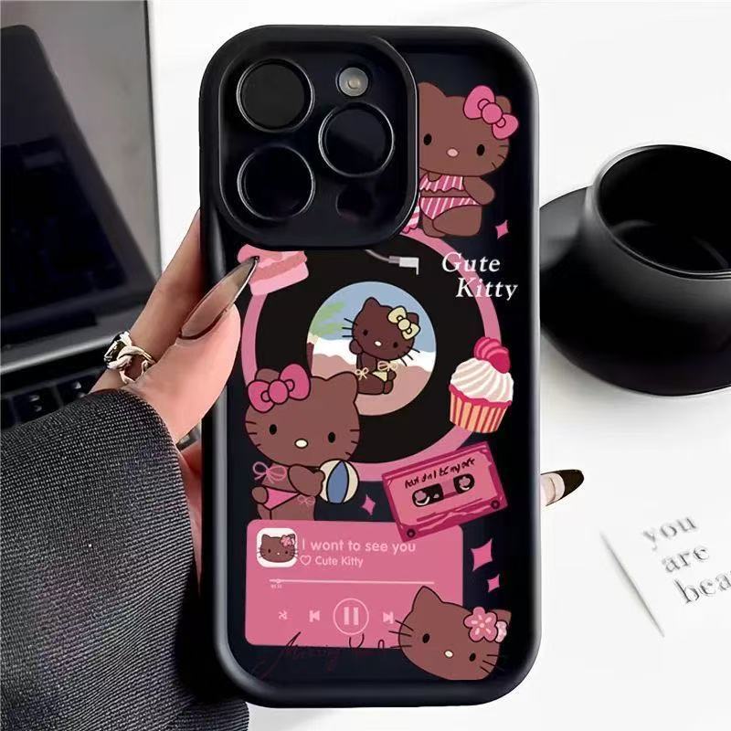 Япония и Южная Корея милый для чехла на телефон iphone16pro Apple 15 противоударный 14 мультяшный 13promax новый 12x