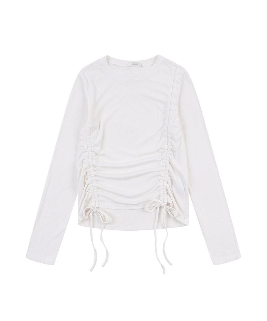 VANAKE Shirred T-Shirt_Vb3Ytsup03Z