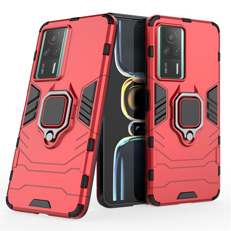 Для Xiaomi Redmi K60E Чехол Крышка Redmi K60E Capas Бампер Ударопрочный Кольцо Магнитный Металлический Держатель Крышка Для Redmi Для K60E Fundas