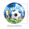 Football-Themed Party Supplies, Birthday Decoration, World Cup Tableware, Party Atmosphere, Banner Props