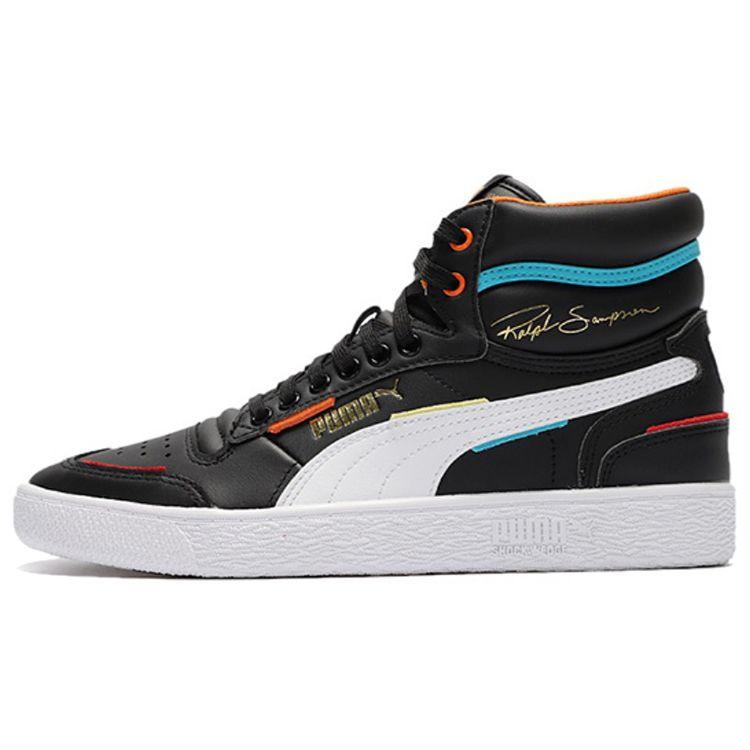 Puma Ralph Sampson Mid Pop - Black Unisex Sneakers 374925-01
