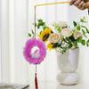 Chinese New Year Rabbit Lantern DIY Handheld Velvet Bunny Lantern for Mid-Autumn Spring Festival Decoration