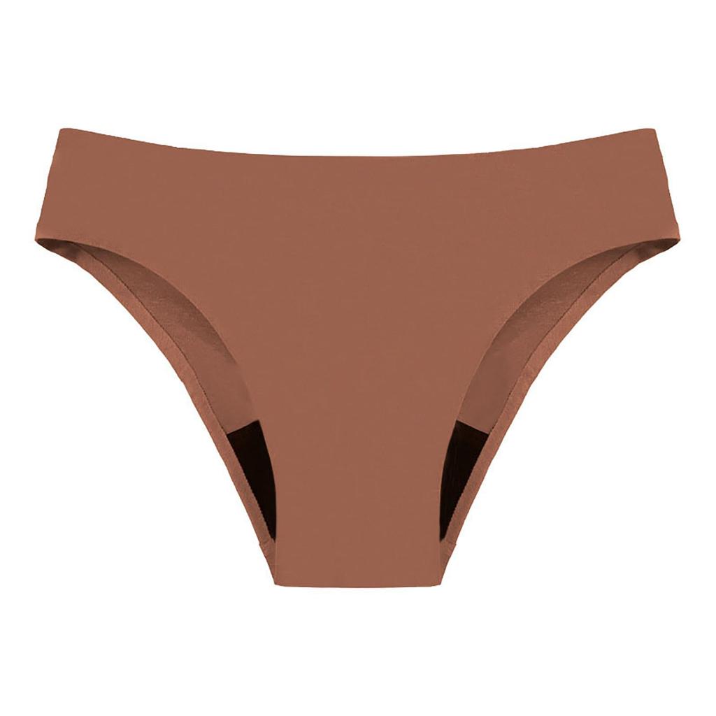 Трусы бикини с высокой талией и защитой от протекания для подростков и женщин - Впитывающая ткань с четырьмя слоями для плавания и повседневной носки