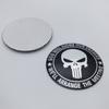 4Pcs 56mm 65mm Car Wheel Center Hub Caps Cover Emblem Punisher Skull Logo Universal Car Stickers Auto Styling Tire Accessories