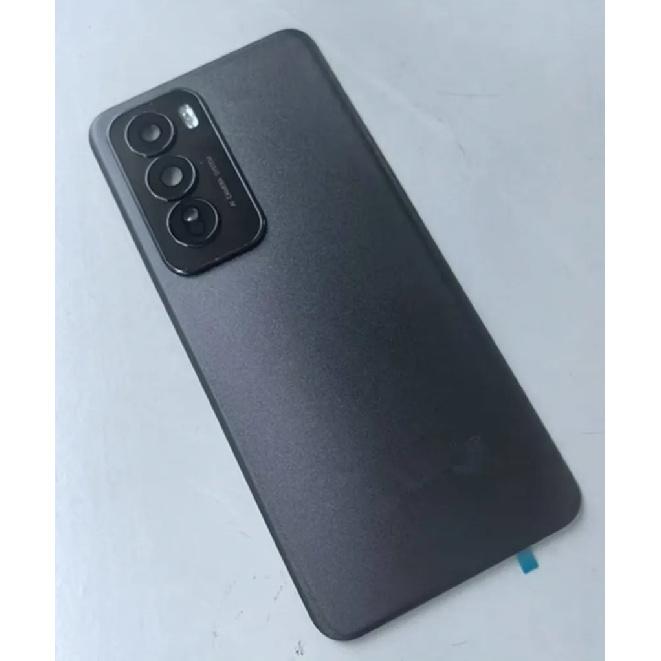 A+++ Battery Housing Repair For Oppo Reno 12 Back Cover Glass Rear Door Case Shell + Camera Lens Adhesive Replacement Parts