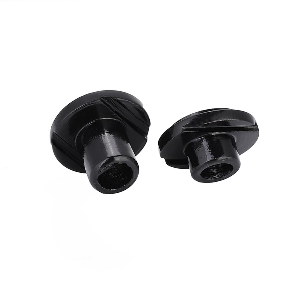 2PCS 5mm 7.8mm String Tree Retainer with Screw for Electric Guitar Part Accessory (Black)
