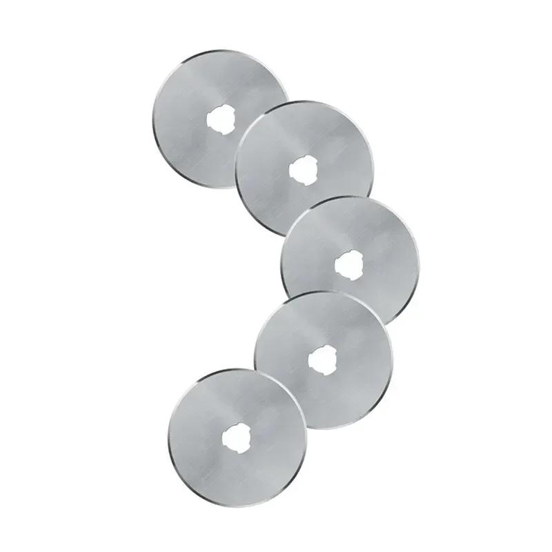 45 мм 10 шт многоцелевой вращающийся резак диск для ткани ручная квилтинговая швейная машинка рулон бумаги карбидный наконечник дисковой пилы резка