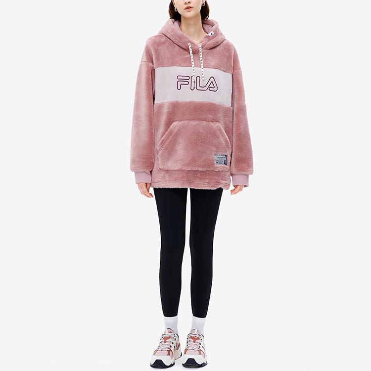 Новая толстовка FILA x MIHARA YASUHIRO Женская Светло-фиолетово-красная F11W243203F-PK