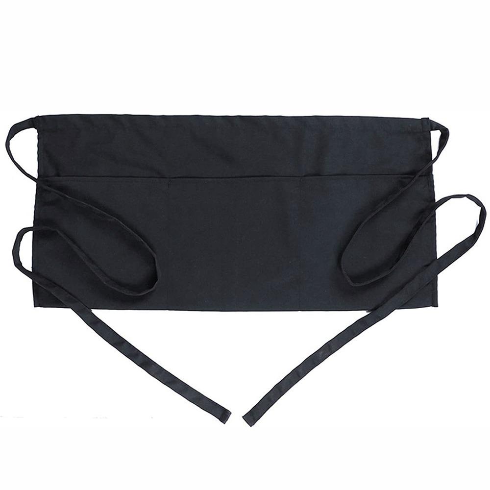 Unisex Waist Apron Polyester Waiter Half Waist Apron New Half Apron Hairdresser