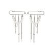 Retro Sweet Imitation Pearl Metal Chain Tassel Pendant Pin Pants Foot Chain Creative Girl Fashion Sweet Fashion Jewelry