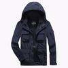 Mens Bomber Jacket Casual Male Overcoat Tactics Windbreaker Jacket Mens Hooded Jackets Clothing