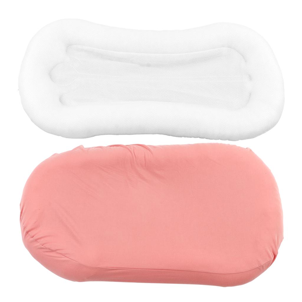 Baby Nest Pillow Ergonomic Soft Touch Skin Friendly Easy Clean Baby Lounger Pillow for Boys Girls