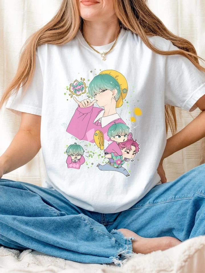 Saja Boys Kpop Demon Hunters T-shirt Demon Hunter Merch For Pride gift