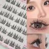 No Glue Cluster Lashes 6 Rows Individual Lashes High Quality Soft Idol Lash Clusters