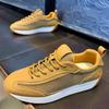 Мужская обувь весна новый повседневный тренд папины туфли дышащие молодежные парусиновые туфли на платформе спортивные сетчатые туфли