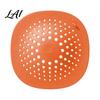 Bathroom Hair Catcher Kitchen Sink Strainer Mat with Suction Cup Food Residue & TPR Drain Filter Floor Cover Anti Clogging Mesh for Odor Proof