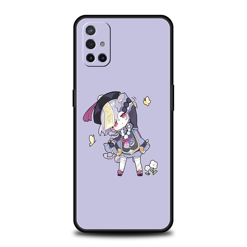Милый чехол Genshin Impact для OnePlus 10 Pro 9 8T 8 Nord N10 7 7T 9R для 1+ Nord 2T CE 2 N100 N200 Z 5G мягкий черный чехол