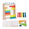 Wooden Abacus Math Learning Toy Sturdy Gifts Frame Educational for 2 3 4 5