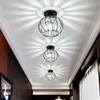 Modern Ceiling Light Crystal Chandelier Flush Mount Lighting for Hallway Bar Kitchen Dining Room Corridor