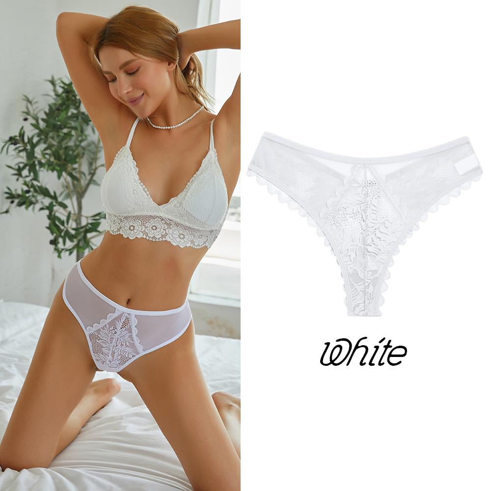 FINETOO Сексуальное удобное женское нижнее белье, кружевное нижнее белье, женские трусики, стринги с низкой талией, ажурные стринги, женские однотонные трусы