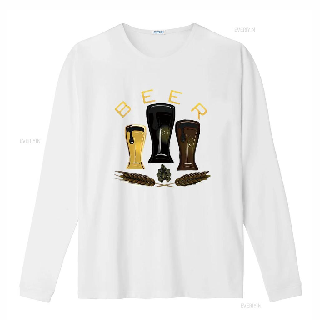 Мужская футболка BEER с круглым вырезом Черная 3XL винтажная стираная дизайнерская одежда Унисекс немного стильная мода homme Дышащая