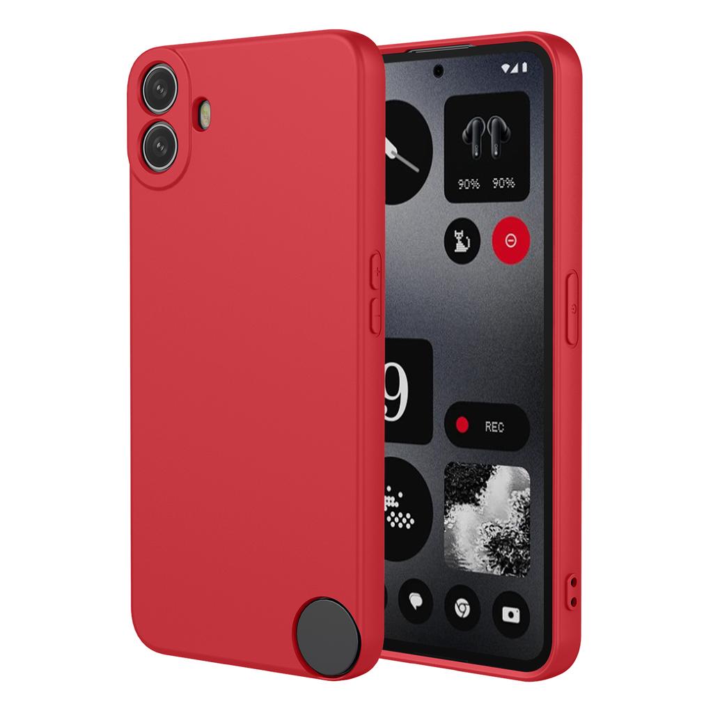 Гибкий чехол из жидкого силикона ТПУ для Nothing CMF Phone 2 Pro Phone 1 NothingPhone 2A Plus Защитная накладка Fundas Coque Capa
