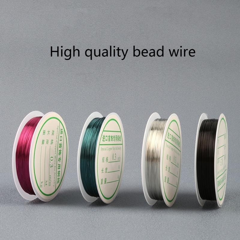 10m Jewelry Beading Wire, Metal Wire Crafts Wires Wrapping Jewelry Beading Wire for Jewelry DIY Beading and Craft Making