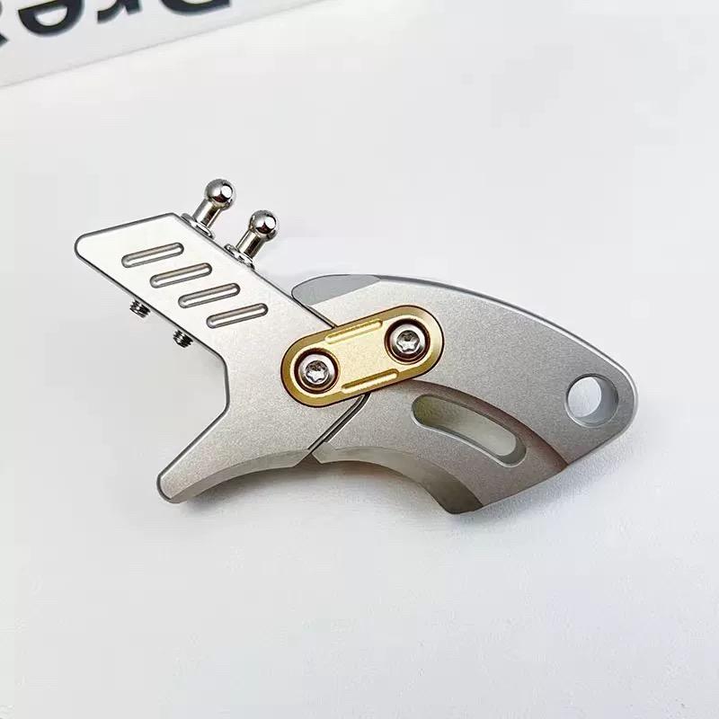 EDC Инструмент для снятия стресса Композитный гироскоп для кончиков пальцев Трещотка - это инструмент для снятия стресса, используемый для поддержания концентрации и снятия тревоги