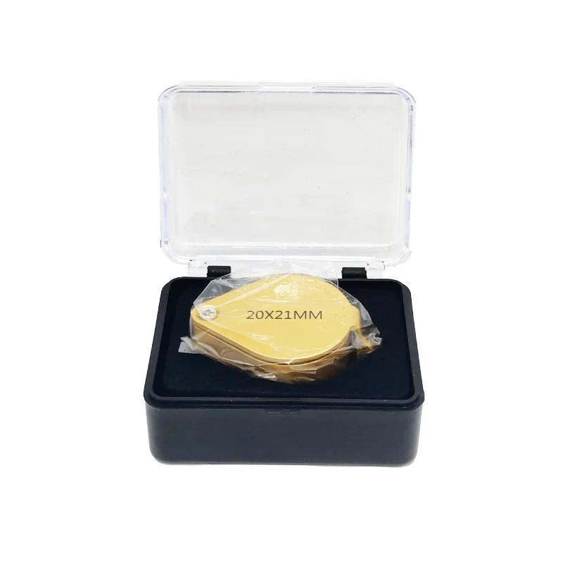 10X 30X Металлическая бриллиантовая ювелирная лупа-инструмент Оборудование Окулярная лупа Триплет Ювелирная лупа