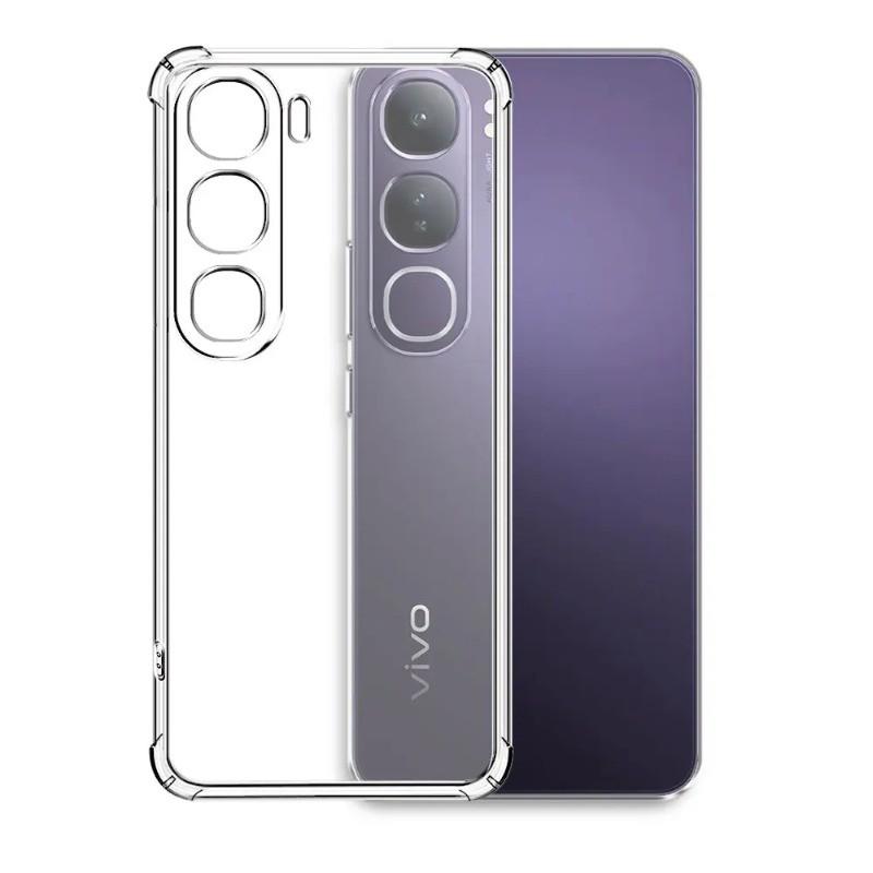 Чехол для телефона VIVO V50 V40 V30 V29 V27 V25 V23 V21 V20 V15 Pro V19 Neo V21E V23E V25E V27E V29E V30E V40 Lite противоударный прозрачный чехол с воздушной подушкой из мягкого ТПУ.