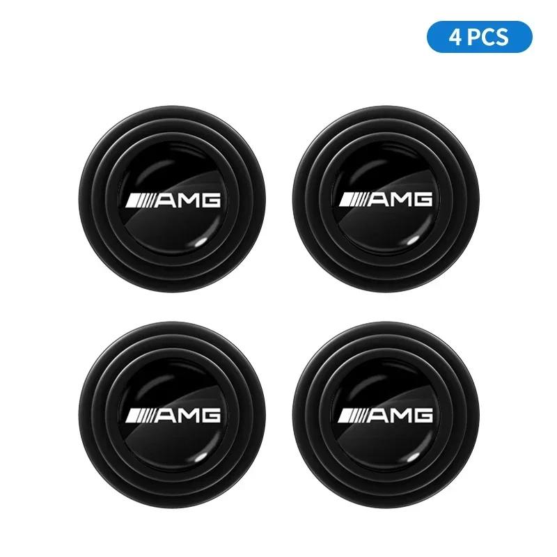DFN1 2/5/10PCS Car Door Anti-shock Pad Anti-noise Buffer Gasket Auto Interior For Mercedes Benz AMG GLK W206 W220 W205 W211 W212 W210
