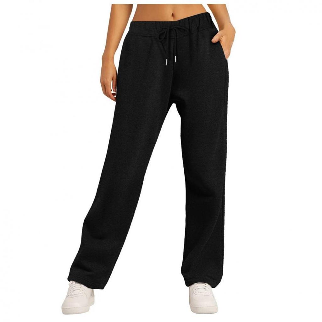 Women's High Waisted Wide Leg Sweatpants Casual Yoga Jogger Pants
