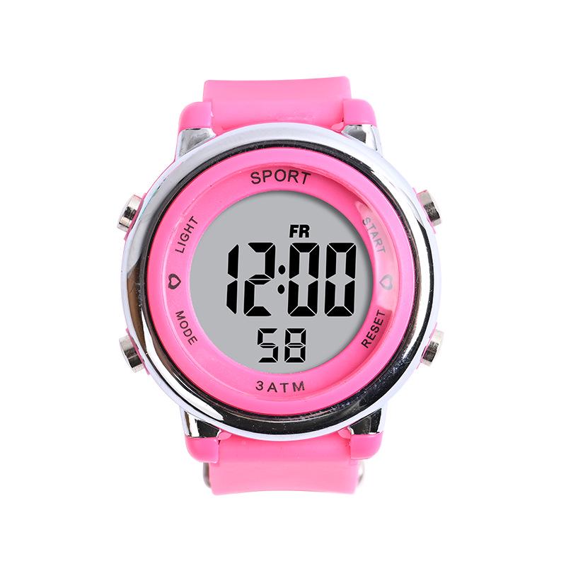 Женские светящиеся цифровые часы-хронограф - Легкие, модные, с отображением даты и дня недели