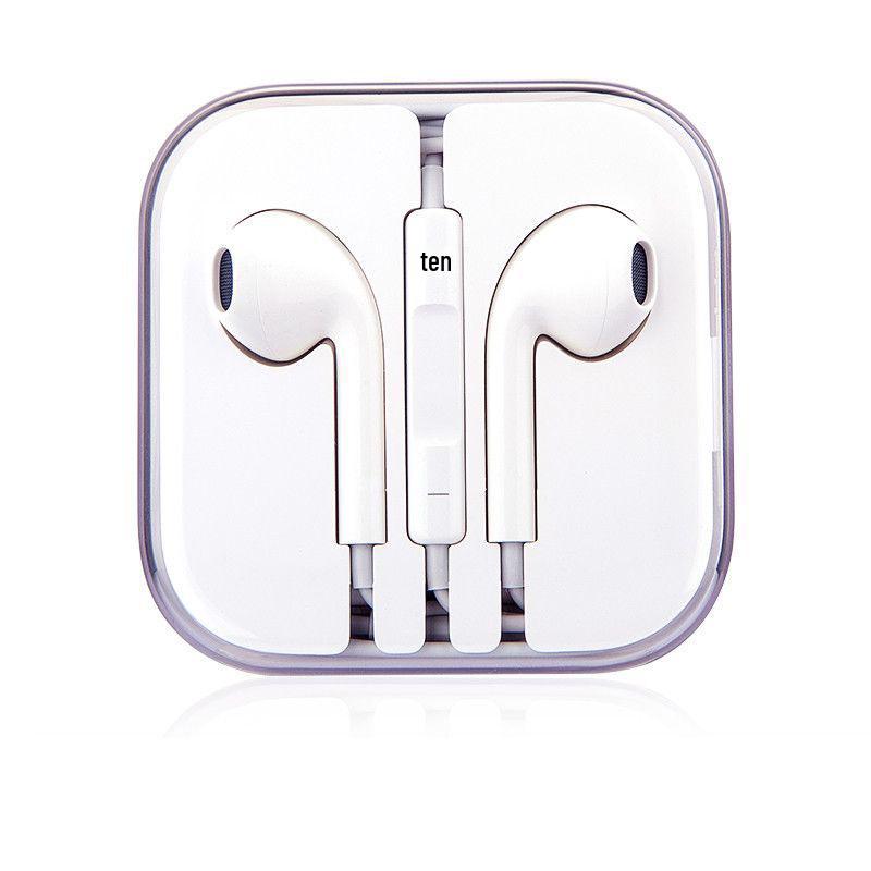 Wired Semi-In-Ear Earphones with 3.5mm & Type-C for Apple, Huawei, Xiaomi, Oppo