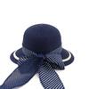Outdoor Women Straw Hat Wide Brim with Bowknot forSummer Sun Hat
